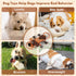 Squeaky Dog Toys, Tug of War Toy for Large Dogs, Plush Puppy Toys with Pull Rope, Interactive Toys for Small, Medium,