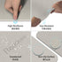 Readaeer Foldable Yoga Mat for Travel, 6mm Thick with Carrying Bag, Non-Slip TPE Exercise Mat