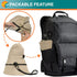 SUN CUBE Wide Brim Sun Hat for Men, Neck Flap Cover, UV Protection for Hiking, Camping, Gardening