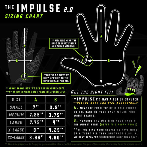 Glove Station The Impulse 2.0 Gloves - Durable Suede Leather Palm Work Gloves for Men, Black, Small