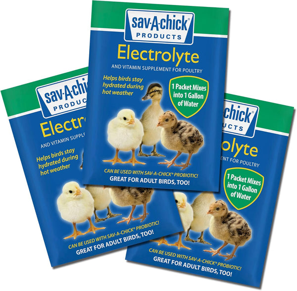 Sav-A-Chick Electrolyte & Vitamin Supplement - (3 - 0.2 oz packets)