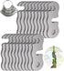 Rope Tensioner (Silver 20 Pack) - Aluminum Alloy Camping Tent Guyline Cord Adjuster for Hiking, Backpacking
