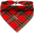 Lionheart glory Dog Bandana 1 Pack Washable Soft Cotton Christmas Bibs Scarf,