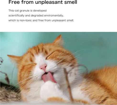 7.2 Pounds Washable Granules for Use Instead of Cat Genie