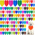 Kacctyen 100 Pieces Dog Bandanas Bulk Plain Blank Heat Transfer Triangle Dog
