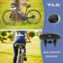 YLG Wide Bike Seat, Comfortable Electric Bike Saddle Cushion with Storage, Durable Leather, Universal Fit