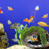 Broken Barrel Resin Fish Tank Decor, Betta Fish Hideout Cave for Small Animal Play and Rest