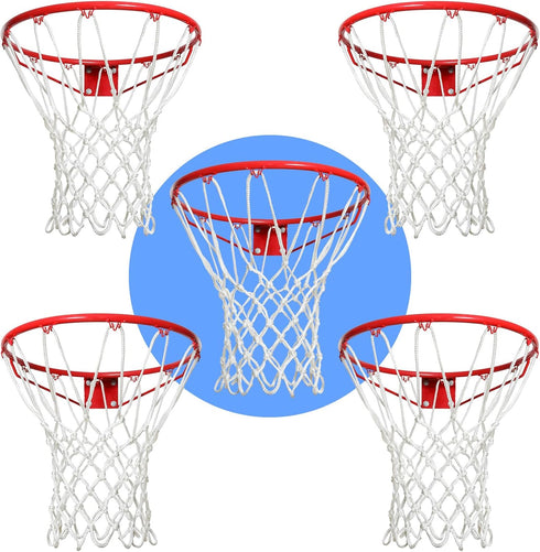 Outdoor Basketball Net Replacement - 12 Loops Heavy Duty All Weather Anti Whip