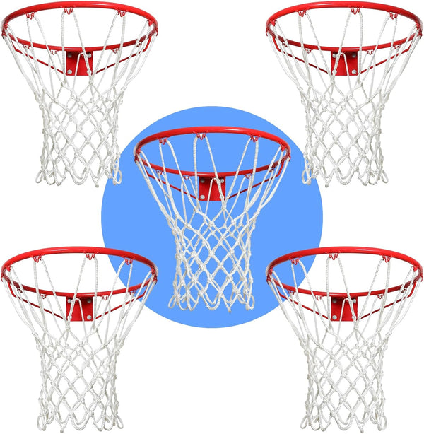 Outdoor Basketball Net Replacement - 12 Loops Heavy Duty All Weather Anti Whip