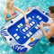 56IN Oversize Floating Card Game Table for Pool with Waterproof Cards -