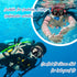 Preboun 4 Pcs Snorkeling Goggles for Adults, Anti Fog Dive Mask Snorkeling Gear with Nose Cover