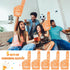 5 Pack 18 Inch 1 Giant Foam Finger We're Number DIY Hand Cheerleading Foam Fingers for Sports Cheer School Spirit Craft