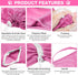 Cat Shower Net Bag Grooming Bathing, Adjustable Washing Bag for Cat Restraint Accessories Prevent Biting Scratching