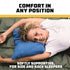 Wise Owl Outfitters Camping Pillow - Memory Foam Travel Pillow for Airplane Sleeping, Hiking, and Outdoor Use