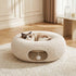 40 Cat Tunnel Bed with Pcs Interactive Cat Toys, Cat Tube with Kitten Toys for Indoor Kittens, Collapsible Play Tunnel