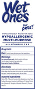 for Pets Multi-Purpose Dog Wipes with Vitamins A, C + E, Fragrance-Free, 300ct Total Wipes