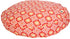 Molly Mutt Medium Large Round Dog Bed Cover - Washable Pet Bed with Removable Cover - Papillon Print, 36" x 5" Round