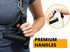 Resistance Bands Kit with Handles, 12-Piece Set with Travel Pouch for Gym Workouts, 150lbs