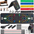 Portable Push Up Board Gym Kit 25-in-1, Foldable Push Up Station &