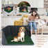 Dog Pee Pad Holder with High Walls, Portable Dog Litter Box for Inside Potty, Splash-Proof Pee Shield Pad Holder Tray