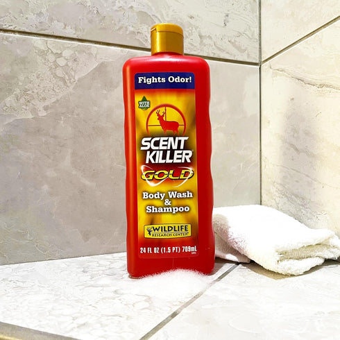 Wildlife Research Scent Killer Gold 1241 Body Wash and Shampoo, 24 Ounce