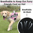 MUMUPET Service Dog Harness, No Pull Easy On Vest with Reflective Handle for Small Medium Large Dogs