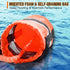 Throw Bag for Water Rescue with 70ft Reflective Rope, Floating Rescue Ropes for Boating