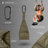 Gymreapers Hanging Ab Straps for Core Strength Training, Padded Adjustable Arm Supports for Bodyweight Exercises