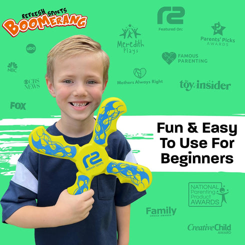 Summer Summer 8-12 6 7 8 9 10+ Kids Beach Toys & Beach Games - Ultimate Beach Boomerangs for Play - Fun Outdoor Toy