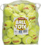 Tourna Pressureless Tennis Balls with Vinyl Tote (45 pack of balls)