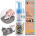 Mooncat Waterless Cat Shampoo, 100% Licking Safe No Rinse Dry Bath Foam for Cats