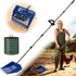 Chicken Poop Scooper & Rake, Stainless Steel Shovel Head Pooper Scooper with
