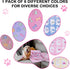Dono 1 Pack 6 Dog Blanket - Soft Fluffy Fleece Puppy Blanket for Small Medium Large Dogs, Pink Paw Print Warm Sleep Mat