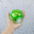 AUEAR 2 Pack Reptiles Suction Cup Feeder - Chameleon Feeding Bowl Water Dish Gecko Ledge Supplies for Lizards