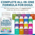 Sea Moss for Dogs - 750mg Black Seed Oil, 500mg Ashwagandha, 250mg Turmeric, 90 Tablets with Vitamin C & D3