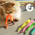 10PCS Cat Worm Toy for Cats - Cat Wand Toy Accessories and 1PC Black String for Cat Fishing Pole Teaser Kit