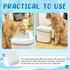 12 67oz/ 2l Trimmable Mudder Pcs Cat Water Fountain Filter Pre Filter Sponge for Pet Water Fountain Foam Filters