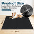 Wibeelee 46" 60" 0.23'' X X Mat for Under Dog Crate Waterproof Non-Slip Kennel Mat to Protect Floors Extra Large