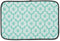 Bone Dry Ultra Absorbent Pet Mat, Machine Washable, 12x18, Green Lattice