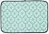 Bone Dry Ultra Absorbent Pet Mat, Machine Washable, 12x18, Green Lattice