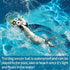 Dog Soccer Balls Toy with Bell Inside, Outdoor Interactive Toys for Tug of War, Puppy Birthday Gifts, Durable Squeaky