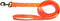 Hamilton Single Thick Nylon Lead with Snap -1 inch x 6 foot lead - Mango Orange