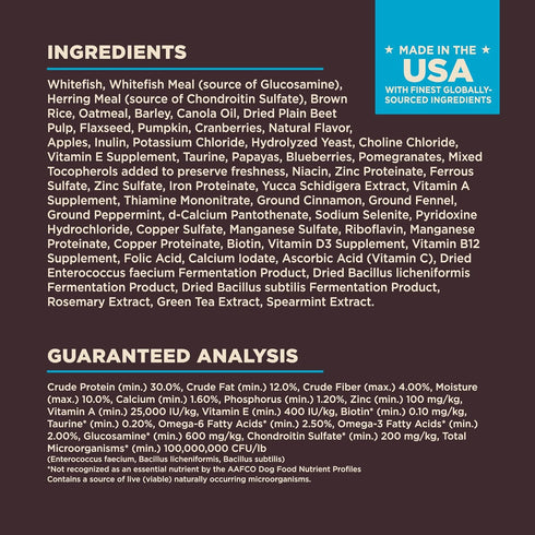 Wellness CORE Digestive Health Dry Dog Food, Highly Digestible for Sensitive Stomachs, Made in USA (4 lbs)
