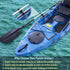 Kayak Paddle Holder Rail Bracket, Standard Paddle Holder, Kayak Track Mount Accessories, Fishing Rod Holder, Rubber Boat