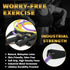 Resistance Bands Set for Men and Women, Exercise & Workout Bands for Leg & Bicep Work, Physical Therapy