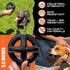 K9 5.5 Monster Ultra Durable Dog Ball - Lifetime Guaranteed - Tough, Heavy Duty Dog Toy for Aggressive Chewers - Safe