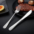 Travel Utensils Set, Reusable Camping Cutlery Set, Stainless Steel Flatware with Case, Includes Knife/Fork/Spoon/Straw