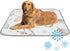 imiBBWQu Cooling Mat for Dogs Watercolor Eggs Feathers Cooling Dog Mat for Car