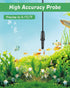 ZACRO 2 Pack Digital Aquarium Thermometer, Fish Tank Water Thermometer with Large LCD Display