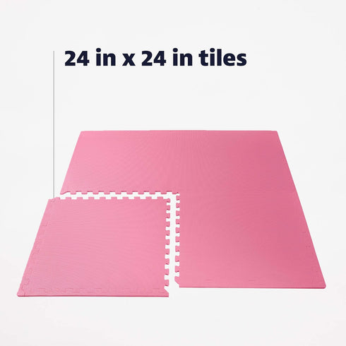 1/2 Inch 24 24 24 (6 We Sell Mats Thickness Multipurpose EVA Foam Floor Tiles, Interlocking Floor Mat for Indoor Gym